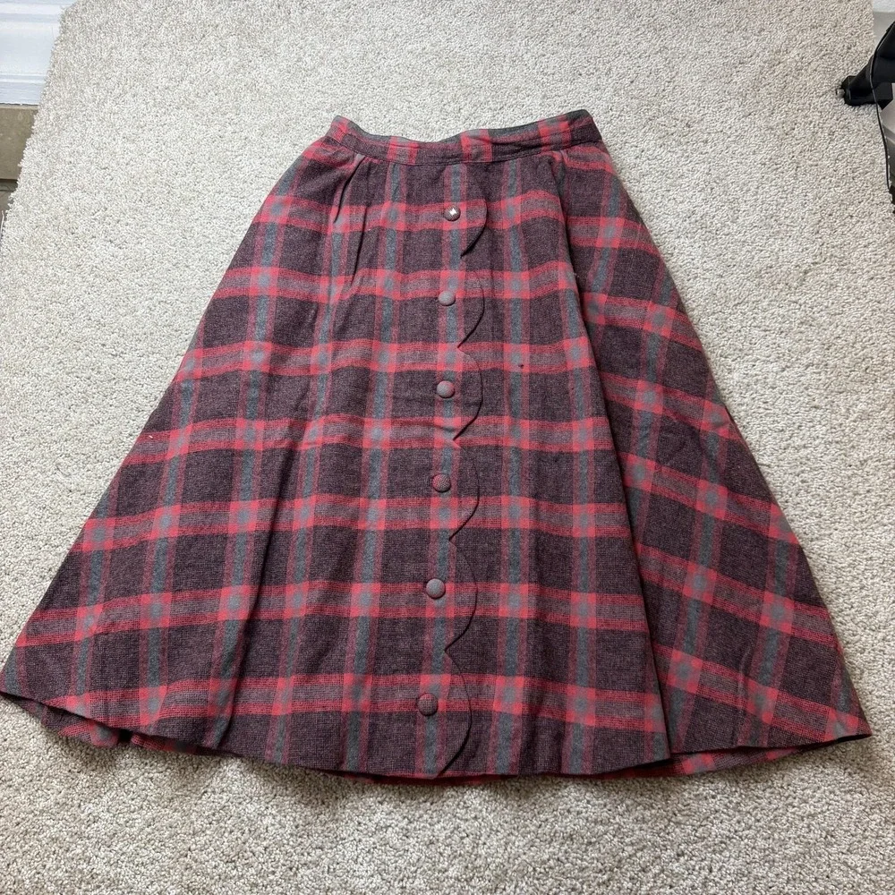 Vintage Skirt Womens 28
